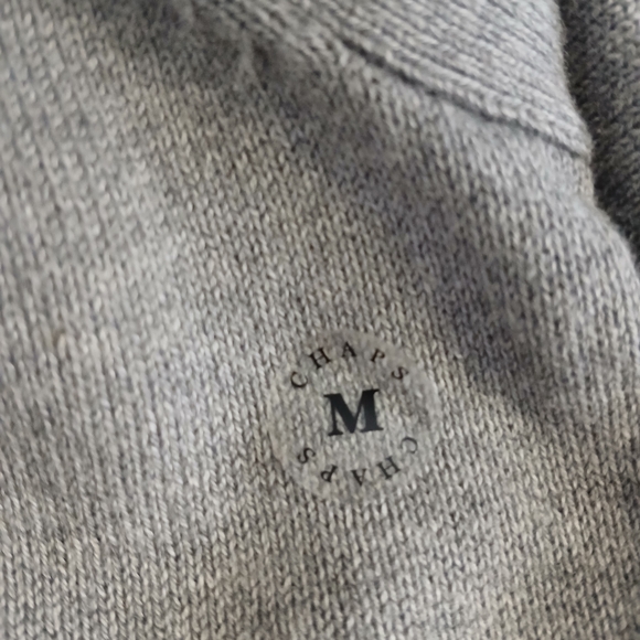 Chaps Mens Classic Fit Vest Size M Color Gray - Picture 4 of 9